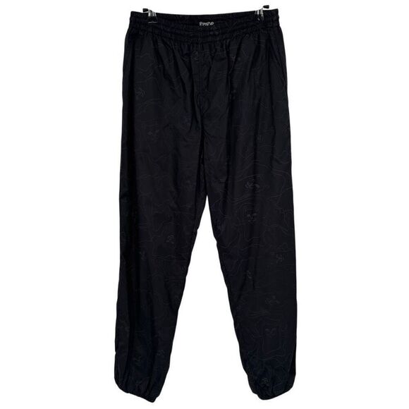 Rip N Dip Lord Nermal Cat Cargo Track Pants Black Drawstring Joggers Size Small - Picture 1 of 11
